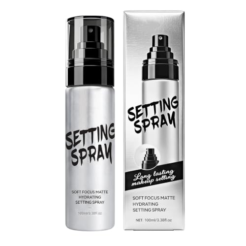 Irven Matte Setting Spray - Hydrating, Long-Lasting Makeup Fixer, Oil Control & Blurring Mist, 100ml