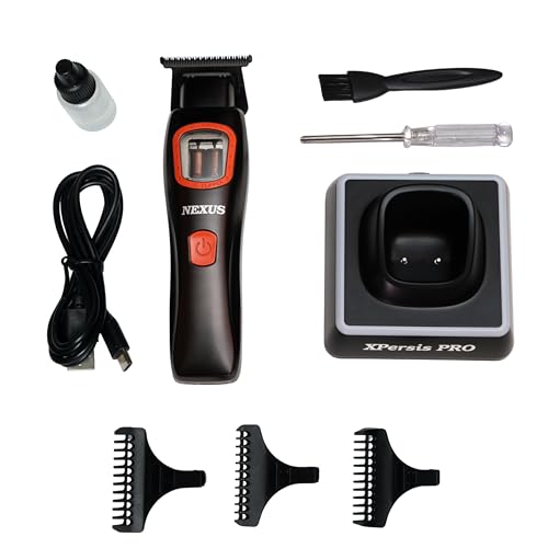 PRO Mini Nexus Professional Barber Hair Trimmer for Men Vector Motor Dual Coil 9000 RPM Low Vibration