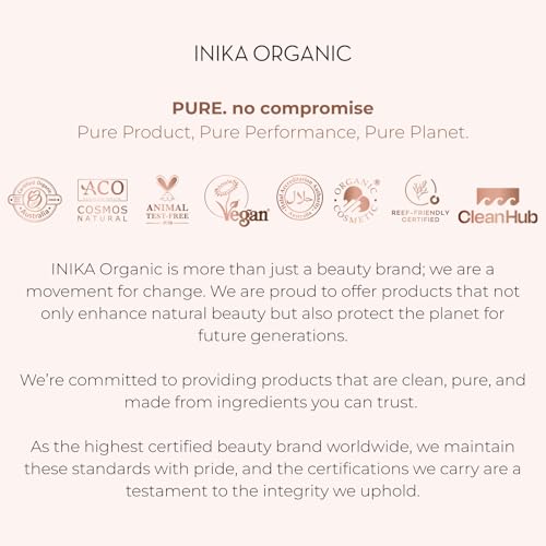 INIKA Organic BB Cream Foundation - Hydrating & Anti-Aging, 1 fl oz