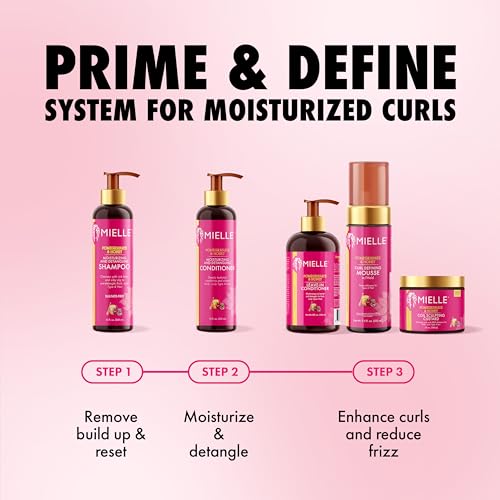 Mielle Pomegranate & Honey Detangling Conditioner for Curly Hair 12oz