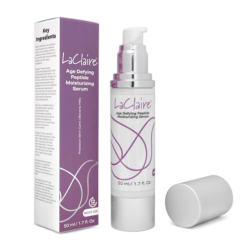 Age-Defying Peptide Moisturizing Serum ? Retinol Night Treatment with Vitamin C & Aloe Vera ? Wrinkle-Reducing & Hydrating, 1.7 oz