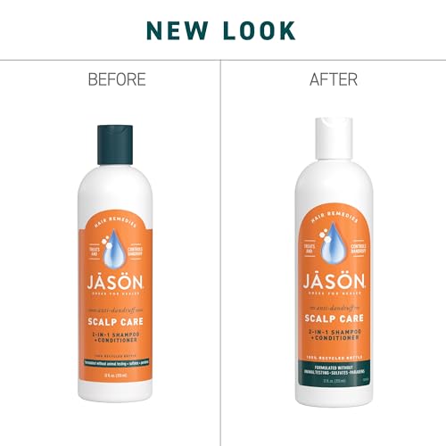 Jason Dandruff Relief Treatment 2-in-1 Shampoo & Conditioner, 12 Oz