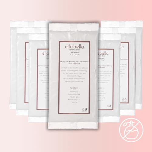 ELLA BELLA Unscented Paraffin Wax Refill - Therapeutic Hand & Foot Bath