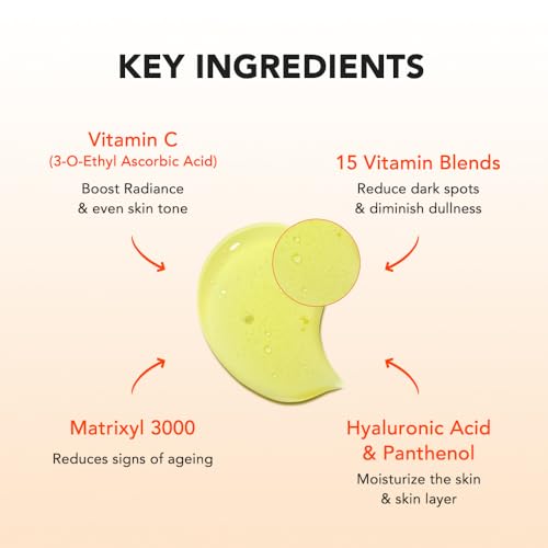[SKIN&LAB] Brightening and Eye Wrinkle Care Skincare Set: Includes Vitamin C Serum and Bakuchiol Eye Serum