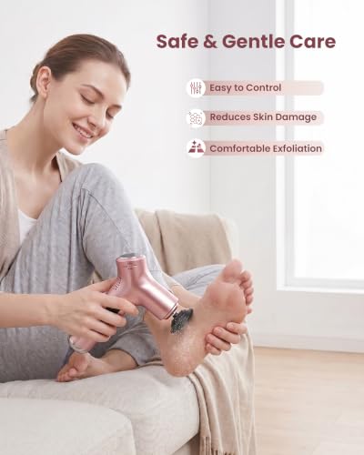 Electric Foot Callus Remover with Ice Compress & 50 Discs