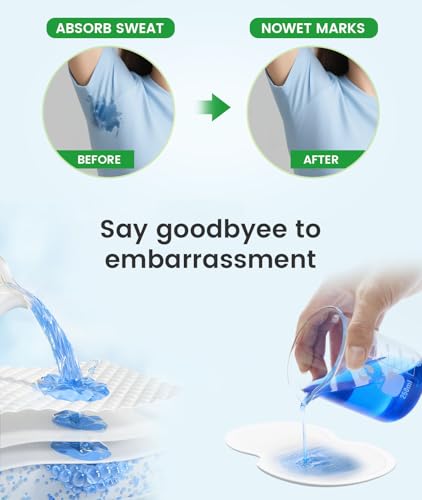 Underarm Sweat Pads - 100 Pack for All-Day Comfort & Protection
