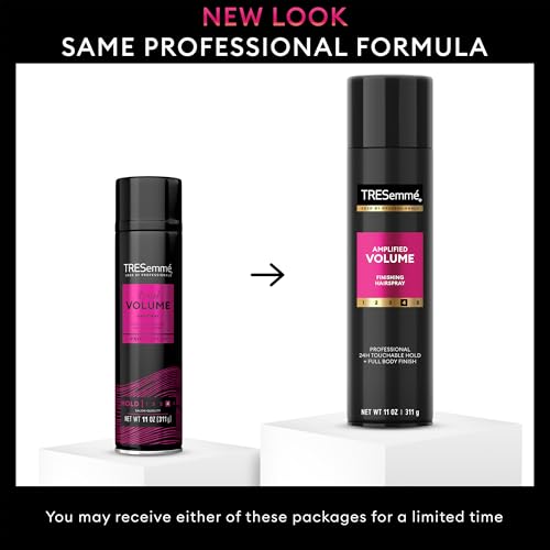 TRESemm? Hairspray, Total Volume, 2-Pack + Keratin Repair Hair Mask ? Moisturizing Hair Spray, Anti-Frizz Hair Products (3 Piece Set)
