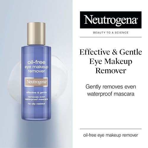 Neutrogena Oil-Free Eye Makeup Remover, 8 fl oz, 2 Pack