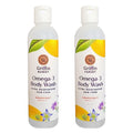 Griffin Remedy Omega - 3 Body Wash - Grapefruit Essential Oils and Organic MSM, Creamy, Moisturizing, All-Natural, Paraben-Free, Sulfate-Free 8 fl oz (Pack of 2)