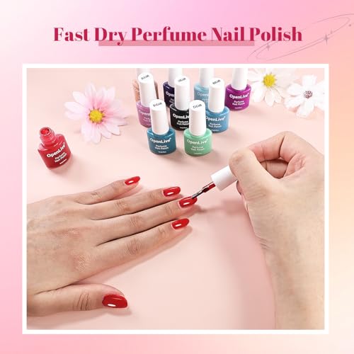 OpenLive 20 Color Perfume Nail Polish Set - Quick Dry, Long-Lasting, Salon-Grade for Women, DIY Nail Art