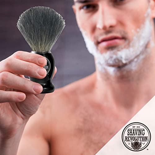 Viking Revolution Badger Hair Shaving Brush for Rich Lather & Gentle Exfoliation