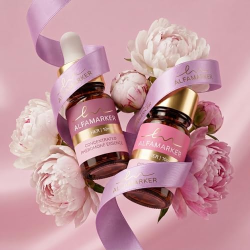 ALFAMARKER Velvet Bloom Pheromone Perfume Oil for Women - Long Lasting Vanilla Scent, 10ml