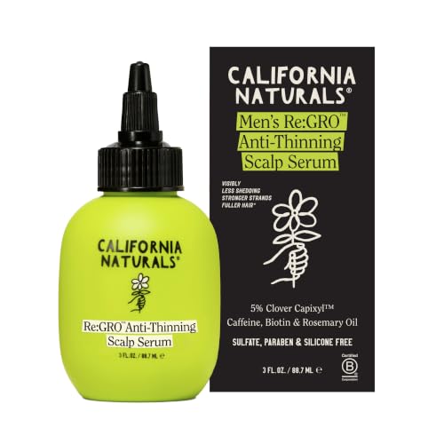 Men's Hair Growth Serum with Capixyl & Biotin - Fuller, Thicker Hair Treatment