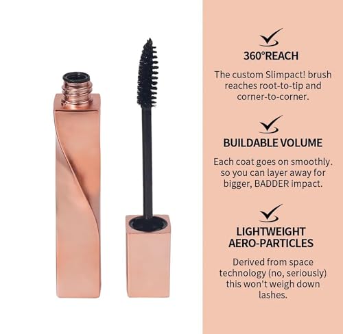 LAFAÏ Waterproof Mascara Black - Volumizing & Lengthening
