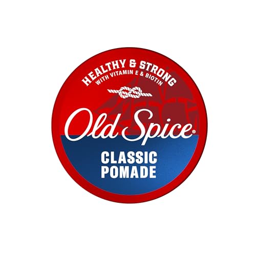 Old Spice Mens Hair Pomade - Medium Hold, Matte Finish, 2.22 oz