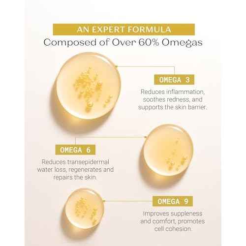 YONKA PARIS Serum Omega | Oil in Serum for Dry Sensitive Skin | Omegas 3 6 9 Lipo Restore Complex | Nourishes and Soothes Reactive Skin | Vegan Dermatologist Tested | Made in France