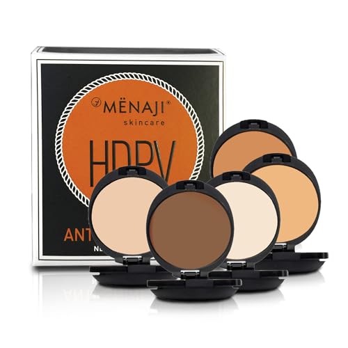 M?NAJI Anti-Shine Powder (HDPV) - Anti-Shine Face Make-Up for Men - Natural Looking Makeup - Mens Cosmetics - Medium