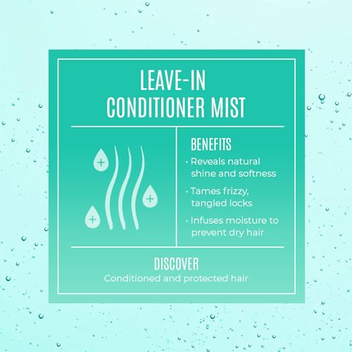 Malibu C Un-Do-Goo Clarifying Shampoo Shine Restoring, Sulfate-Free Cleanser (9 oz) + Leave-In Conditioner Mist Moisturizing Heat Protectant for All Hair Types (9 oz)