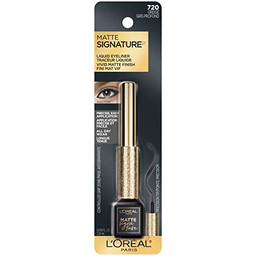 L'Oreal Paris Matte Signature Waterproof Liquid Eyeliner, Greige