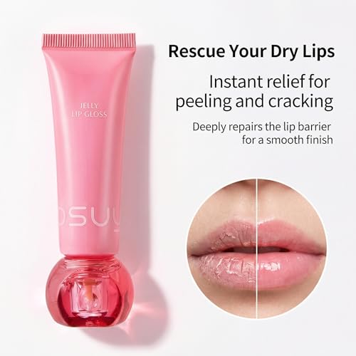 Non-Sticky Lip Gloss Set 2 Pack - Hydrating Tinted Lip Oil