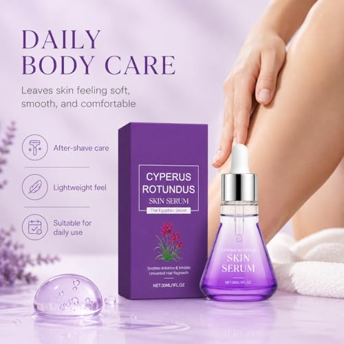 Cyperus Rotundus Oil Serum for Hair Growth & Skin Care - 30ml Natural Extract
