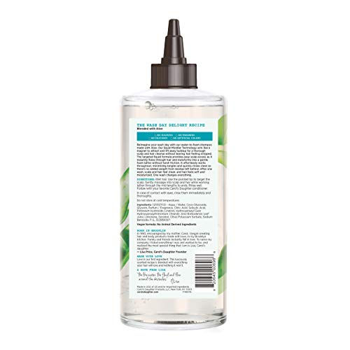 Carol¡¯s Daughter Wash Day Delight Love at First To Foam Sulfate Free Shampoo with Aloe and Micellar Water,Paraben and Silicone Free,Micellar Shampoo for Kinky,Curly Hair,16.9 fl oz,(Pack of 2)
