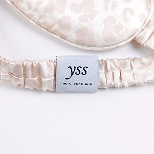 Silk Sleep Mask Light Blocking Luxury 100% Mulberry 22mm Silk Eye Mask Eye Cover Blindfold Ultra Soft Light & Comfy Anti Aging Skin Care with Travel Bag Gift Package