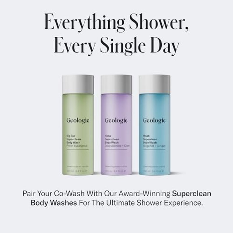 Geologie 4-in-1 Hair Co-Wash | Cleanser, Conditioner & Mask