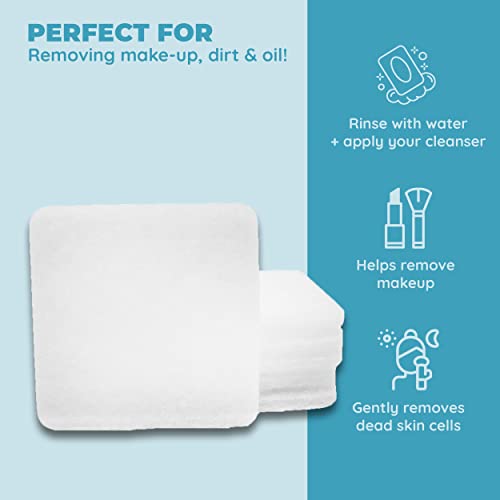 Jacent Mini Exfoliating Pads, 100 Count - Makeup Remover