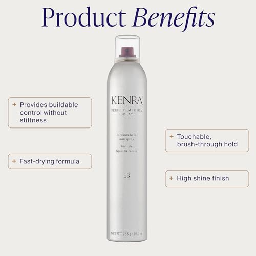 Kenra Travel Hair Styling Gift Set - 4 pc Volume & Blow-Dry Spray Kit