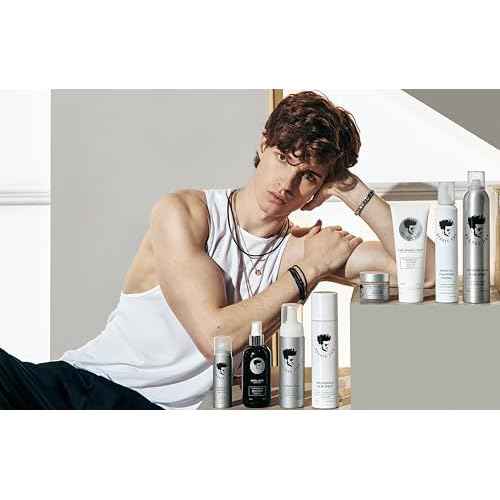 Avenue Man Curl Defining Cream - Unscented Hold Forming Curl Cream for Men with Keratin, Acai & Herbal Extracts - Frizz Control, Humidity Resistant, Lightweight Texture - Curly Hair Products for Men