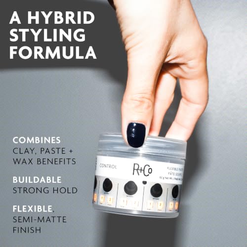 R+Co Control Flexible Paste - Texturizing Hair Styling 2.2oz