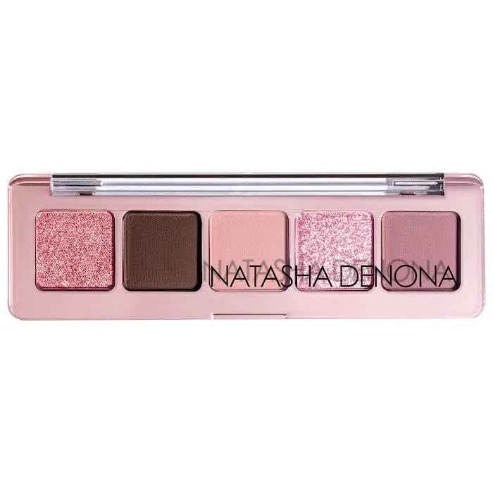 Natasha Denona Mini Rose Eyeshadow Palette + Bonus Premium Korean Sheet Masque with Collagen