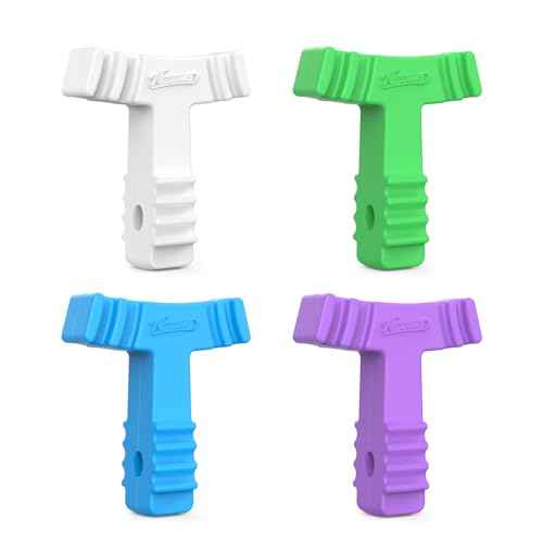 4 Pcs Chew for Invisalign Aligners, Orthodontic Aligner Chew Chompers Aligner Trays Seaters Durable Medical Grade Silicone Compatible with Invisible Braces (Multiple Colors)