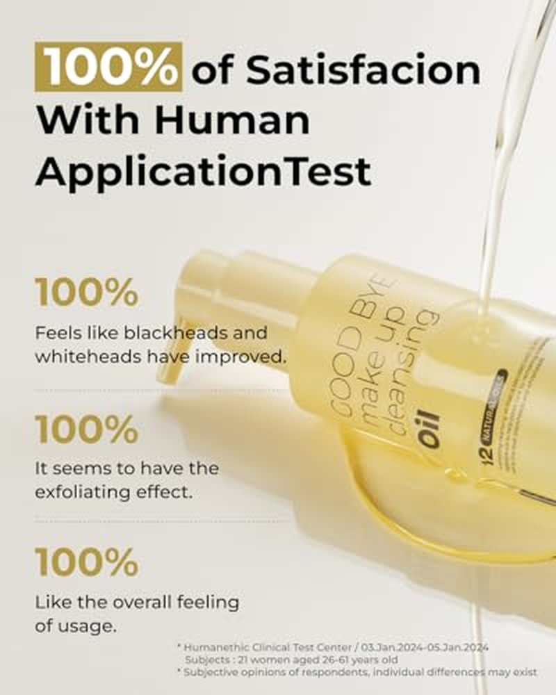 BOM Good Bye Makeup Cleansing Oil 6.76 oz | Vegan