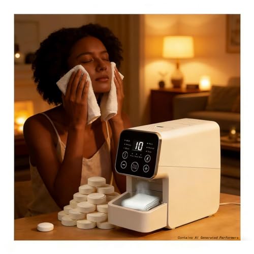 Hot Towel Dispenser Machine with Fast Heating & LED Controls