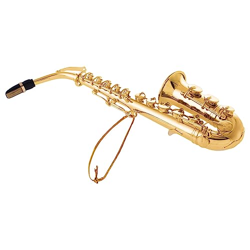 Broadway Gift Company Musical Instrument Christmas Ornament (4.5" Gold Saxophone)