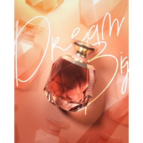 Rue Broca Touche Pour Femme Eau de Parfum, 3.4 Fl. Oz ? Fruity Floral Fragrance with a Touch of Spice