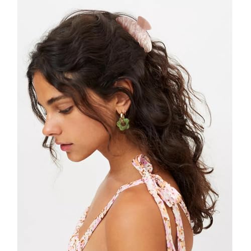 Canitor Hair Claw Clips for Women - Acrylic Marbled