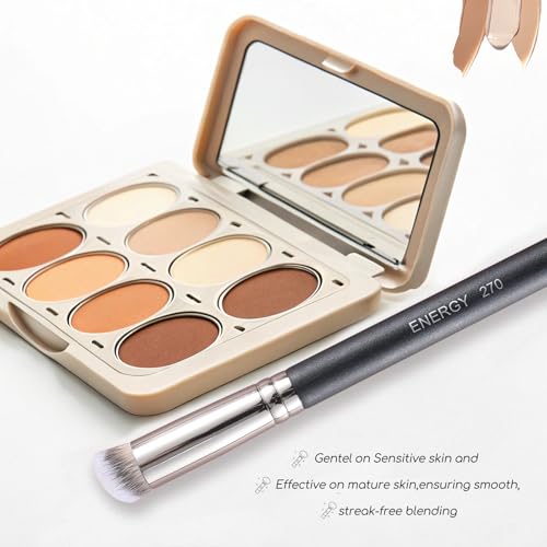 ENERGY Under Eye Concealer Brush 270 - Angled Kabuki