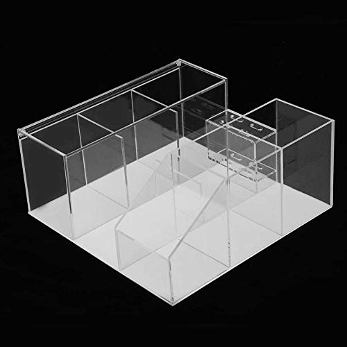 Eyelash Organizer with Tweezers Holder - Acrylic Storage Box