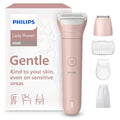 Philips Lady Shaver Series 6000 Cordless Wet & Dry Electric Razor with Trimmer & Accessories