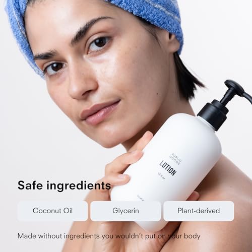 Public Goods Natural Body & Hand Lotion - 12 Fl Oz | Moisturizing for All Skin Types