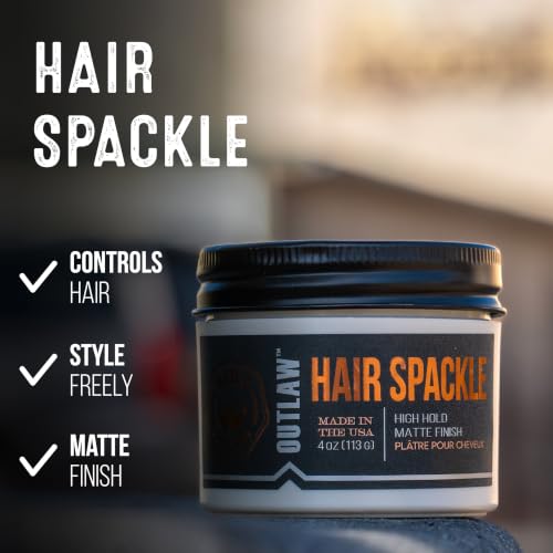 GIBS Outlaw Matte Finish Hair Spackle Pomade & Clay Hybrid