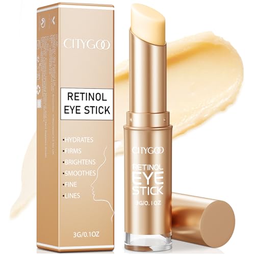 CITYGOO Retinol Eye Stick - Dark Circles, Puffiness & Fine Lines