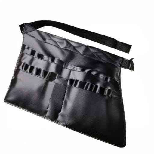 goldwheat Makeup Brush Belt Professional 26 Pockets With Artist Strap, Portable Foldable Cosmetic Pouch For Women