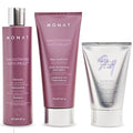 MONAT Smoothing Anti Frizz Shampoo & Hair Treatment Set - Vegan Heat Protection
