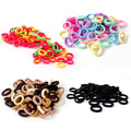500Pcs Baby Hair Ties Elastic Cotton Ponytail Holders