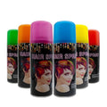 Temporary Hair Color Spray - 6 Colors, 3 oz, Fast-Drying