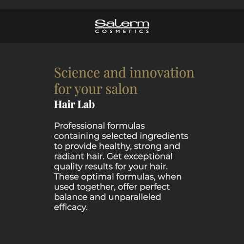 SALERM - Damaged Hair Mask - Multi-Proteins Hair Lab - 1000 ml - Helps Replenish Natural Keratin - Adds Volume and Strength - Paraben-Free
